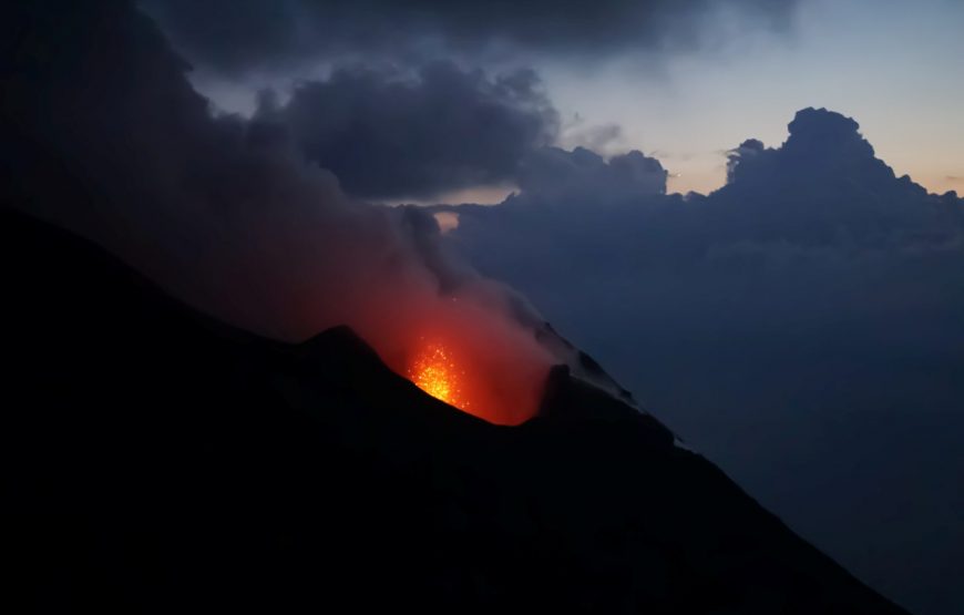 Excursion de Milazzo aux volcans actifs des îles Éoliennes