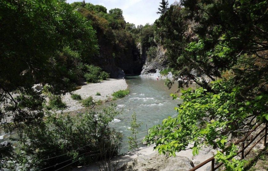 Excursion from Catania to the Etna Volcano and the Alcantara River