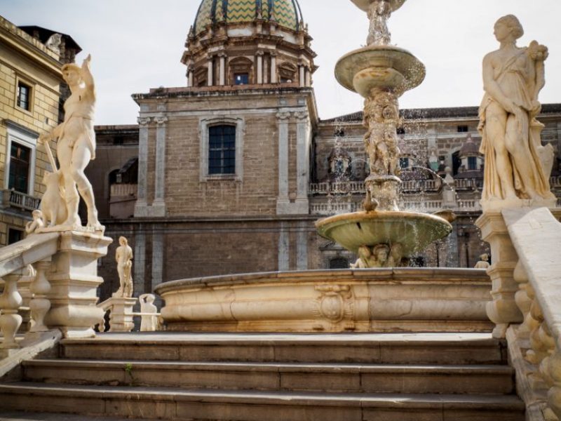 Escursione per la visita del centro storico di Palermo