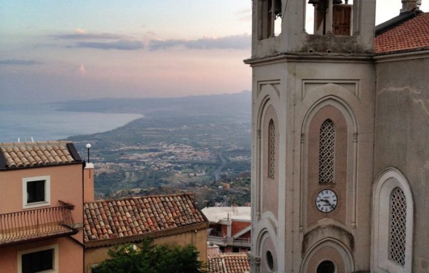 Visite du Parrain: Excursion de Catane à Savoca, Forza d’Agrò et Taormina